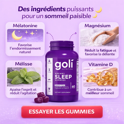Goli Sleep : La clé d’un sommeil profond et naturel