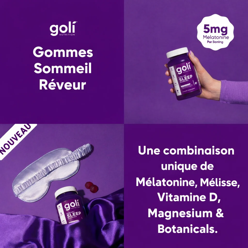 Goli Sleep : La clé d’un sommeil profond et naturel